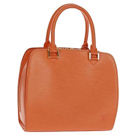 Louis Vuitton Pont Neuf Epi Leather PM Orange