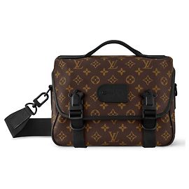 Louis Vuitton Trail Messenger Monogram Canvas Braun Monogramm