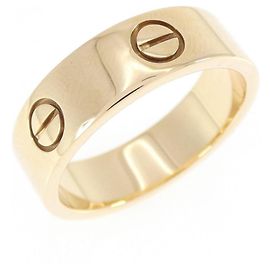 Cartier Love Ring in Yellow Gold Golden