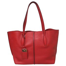 Bolso Tote/Hombro Tod's Joy de piel Roja