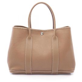 Hermès Sac cabas Hermes Garden Party PM Marron