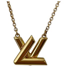 Louis Vuitton LV Twist Chain Halskette Golden