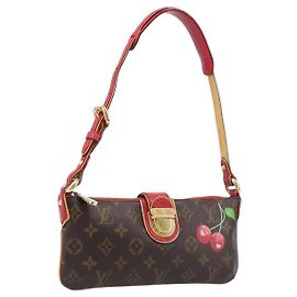 LOUIS VUITTON Monogram Cherry Mon Cheri Shoulder Bag M95000 LV Auth 167621SM Monogram