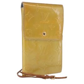 LOUIS VUITTON Monogram Vernis Walker Wallet Gris M91031 LV Auth 202718 Gris