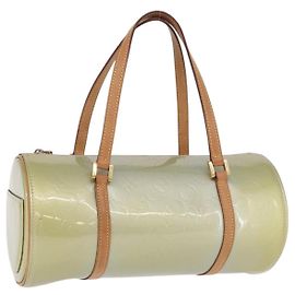 LOUIS VUITTON Monogram Vernis Bedford Hand Bag Gris M91130 LV Auth 201184 Gris