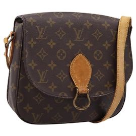 LOUIS VUITTON Monogram Saint Cloud GM Shoulder Bag M51242 LV Auth ka6274 Monogram