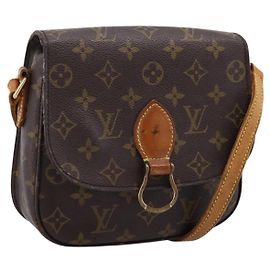 Bolso de hombro LOUIS VUITTON Monogram Saint Cloud MM M51243 LV Auth LN126 Monograma