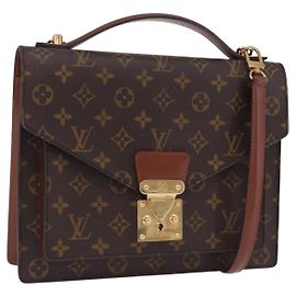 LOUIS VUITTON Monogram Monceau 28 Hand Bag M51185 LV Auth 205110V Monogramma