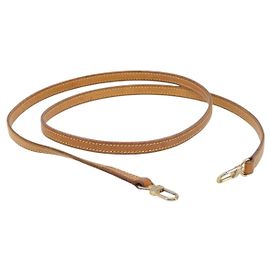 LOUIS VUITTON Nume leather Shoulder Strap Leather 48"" Beige LV Auth 204022V Beige