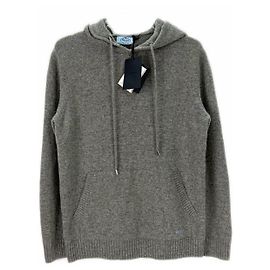 Pull Prada en cachemire gris Multicolore