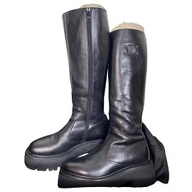 Céline Lederstiefel Mehrfarben