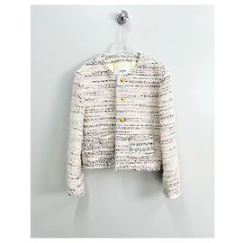 Céline Tweed Jacket Women's Size 40 Multiple colors