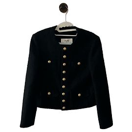 Casaco de tweed Céline Multicor