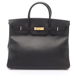 Hermès Borsa Hermes Birkin 40 Nero