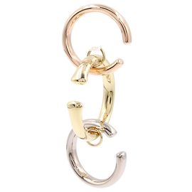 Pendiente Trinity Sacai de Cartier Plata Dorado