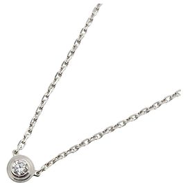 Collar Mini d'Amour Cartier Plata Otro