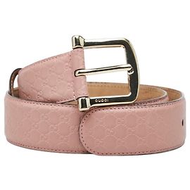 Cinto Gucci Microguccissima Rosa
