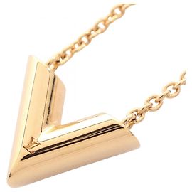 Colar Essential V Louis Vuitton Dourado