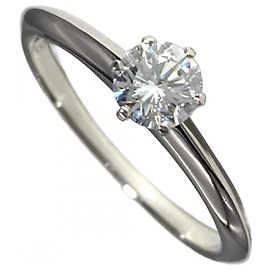 Autre Marque Tiffany & Co. Platin Solitärring Andere