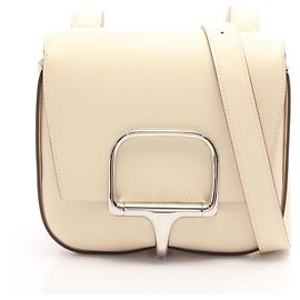 Hermès Sac à épaule Mini Hermes Della Cavalleria Écru