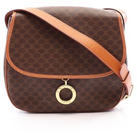 Céline Bolso de hombro Celine Macadam Castaño