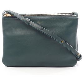 Céline Borsa a tracolla Celine TRIO SMALL Verde