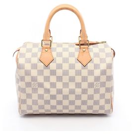 Borsa a mano Louis Vuitton Speedy 25 Bianco