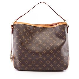Sac à main Louis Vuitton Delightful PM Monogram Marron