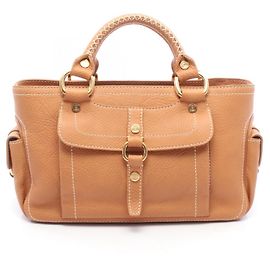 Céline Bolsa Celine Boogie Bag Marrom