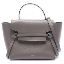 Céline Celine Belt Bag Micro Castaño