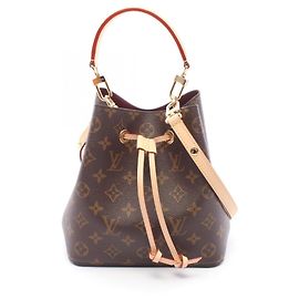 Borsa a mano 2-Way Louis Vuitton NeoNoe BB Marrone Monogramma