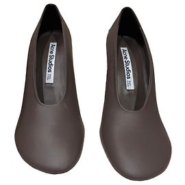 Acne Studios Nappa Pumps – Earthy Brown – Taglia 39 – Nuove Brown