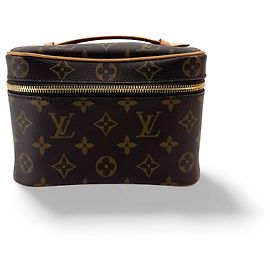 Louis Vuitton Nice Vanity Case Monogram Canvas Mini Marrom