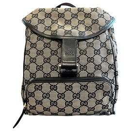 Gucci Rucksack aus Monogramm-Canvas Andere