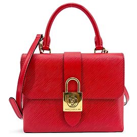 Louis Vuitton Locky Epi Leather BB Rosso