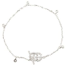 Pulsera de diamante Gucci GG Running Plata Otro