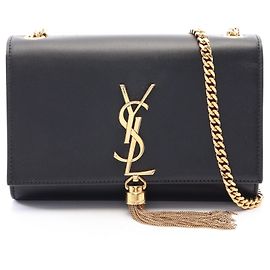 Autre Marque Bolsa de Ombro Kate Small Yves Saint Laurent Paris Preto