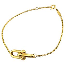 Autre Marque Tiffany HardWear Armband mit Doppelgliedern Golden