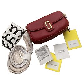Borsa a tracolla in pelle rossa Marc Jacobs Rosso