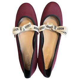 Autre Marque Sandálias Dior Burgundy Outro