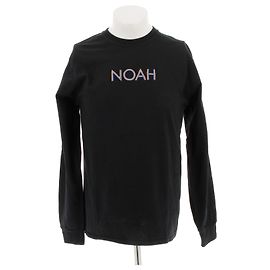 Autre Marque Schwarzes Langarm-T-Shirt "Noah" Schwarz