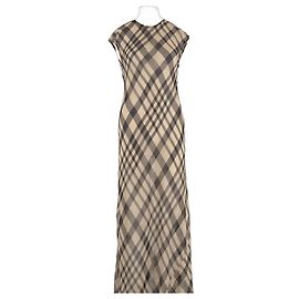 Autre Marque VRG GRL Beige Long Dress Beige