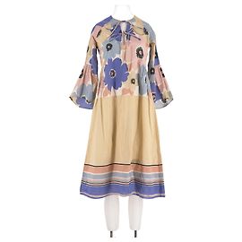 Marni Gelbes Baumwollkleid Gelb