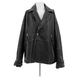 Autre Marque Chaqueta de cuero negra New Amsterdam Negro