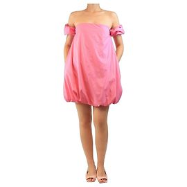 Staud Mini abito bubble rosa - size UK 14 Rosa