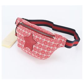 Bolsa de corpo 2-Way Gucci GG Star 502095 em couro Vermelho