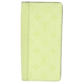 Louis Vuitton RFID-Protected Taigarama Portefeuille Brazza Long Wallet Altro