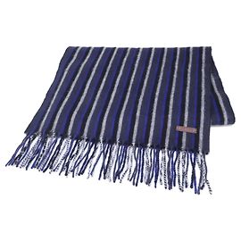 Louis Vuitton Wool Stole Black Blue