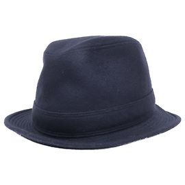 Hermès Bonnet en cachemire Hermes en noir Noir