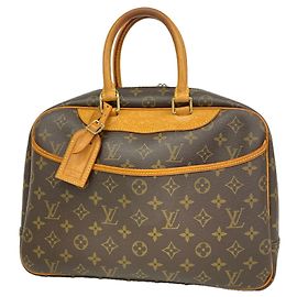 Louis Vuitton Monogram Deauville Handtasche Braun